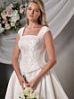 Christina Wu 28248 Square Neckline Lace-Up Wedding Dress
