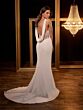 Christina Wu 34062 Halter Neckline Cowl Drape Wedding Dress