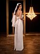Christina Wu 34065 Foldover Neckline Strapless Wedding Dress
