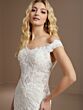 Christina Wu 15862 Illusion Back Off The Shoulder Wedding Dress