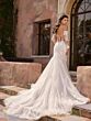 Christina Wu 15932 Removable Sleeve Sheer Side Wedding Dress