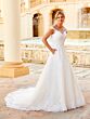 Christina Wu 15657 Faux Off-The-Shoulder Bridal Gown