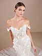 Christina Wu 15865 Illusion Bodice Open Back Wedding Dress
