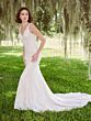 Christina Wu 15869 V-Neck Beaded Lace Wedding Gown