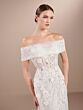 Christina Wu 15872 Off-The-Shoulder High Slit Bridal Dress