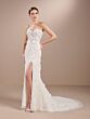Christina Wu 15872 Off-The-Shoulder High Slit Bridal Dress