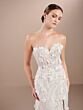 Christina Wu 15872 Off-The-Shoulder High Slit Bridal Dress