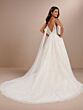 Christina Wu 15874 Illusion Sides Back Streamer Bridal Gown