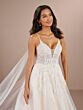 Christina Wu 15874 Illusion Sides Back Streamer Bridal Gown