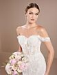 Christina Wu 15875 3-Way Sleeve Lace Bridal Gown