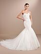 Christina Wu 15879 Sweetheart Neck Organza Wedding Gown