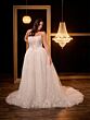 Christina Wu 15946 Sweep Train Strapless Wedding Dress
