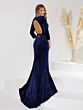 Christina Wu 48008 Cutout Back Plunging Neck Dress