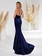 Christina Wu 48019 Spaghetti Straps V-Neck Dress