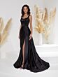 Black (Charmeuse Satin)