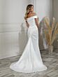 Christina Wu 48025 Off The Shoulder Ruched Back Dress