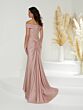 Christina Wu 48025 Off The Shoulder Ruched Back Dress