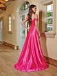 Christina Wu 48061 Corset Bodice Cold-Shoulder Strap Dress