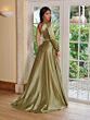 Christina Wu 48072 Asymmetric Neck Long Sleeve Dress