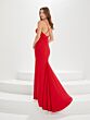 Christina Wu 48032 Sweetheart Neck Front Slit Dress
