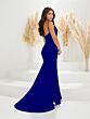 Christina Wu 48034 Front Slit Spaghetti Straps Dress