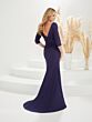 Christina Wu 48036 Three Quarter Sleeve V-Neck Dress