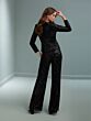 Christina Wu 48046 Plunging Neckline Sequin Pant Suit