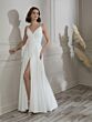 Christina Wu 48014 Tie Back Surplice Bodice Bridal Dress