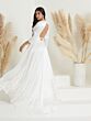 Christina Wu 48024 Cutout Back Plunging Neck Bridal Dress