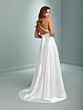 Christina Wu 48040 Tie Strap One Shoulder Wedding Dress
