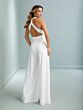 Christina Wu 48042 Halter Neckline Open Back Wedding Jumpsuit