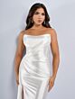 Christina Wu 48102 Side Streamer Cowl Neck Bridal Gown