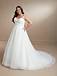 Christina Wu 29442 Button Back Sweetheart Neck Plus Size Wedding Dress
