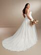 Christina Wu 29443 Detached Sleeve Strapless Plus Size Wedding Gown