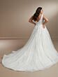 Christina Wu 29447 Ruched Bodice V-Neck Plus Size Bridal Dress