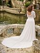 Christina Wu 29471 Lace Bodice Cutout Back Plus Size Bridal Dress
