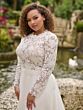 Christina Wu 29471 Lace Bodice Cutout Back Plus Size Bridal Dress