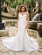 Christina Wu 29475 Pleated Bodice Back Buttons Plus Size Bridal Gown