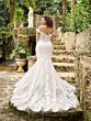 Christina Wu 29478 Removable Sleeve Trumpet Plus Size Bridal Gown