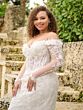 Christina Wu 29478 Removable Sleeve Trumpet Plus Size Bridal Gown