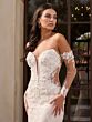 Christina Wu 15932W Illusion Side Chapel Train Plus Size Wedding Gown