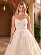 Christina Wu 15935W Sweetheart Neck Floral Plus Size Wedding Gown