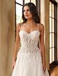 Christina Wu 15942W Drop Waist Corset Bodice Plus Size Bridal Dress