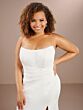 Christina Wu 29454 Removable Strap Scoop Neck Plus Size Wedding Gown