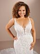 Christina Wu 29457 Illusion Corset Bodice Plus Size Bridal Dress