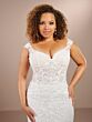 Christina Wu 29460 Trumpet-Style Cap Sleeve Plus Size Bridal Gown