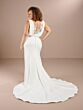 Christina Wu 29461 Illusion Back Draped Bodice Plus Size Bridal Gown