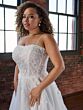 Christina Wu 29490 Spaghetti Strap Straight Neck Plus Size Bridal Gown
