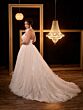 Christina Wu 15959W Sweep Train Halter Neck Plus Size Wedding Dress