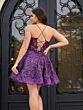 House of Wu Damas 52461 Butterfly Lace Sheer Corset Dress